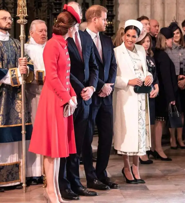 kate, william, harry e meghan 1