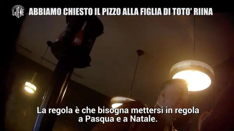 le iene chiedono il pizzo alla figlia di riina 3