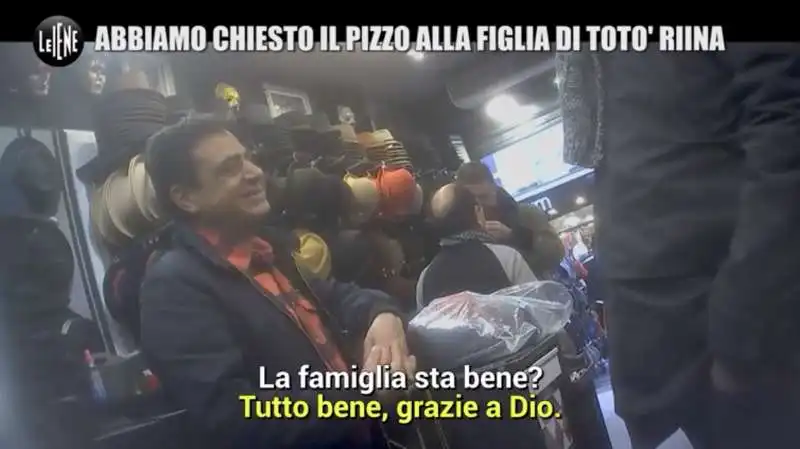 le iene chiedono il pizzo alla figlia di riina 8