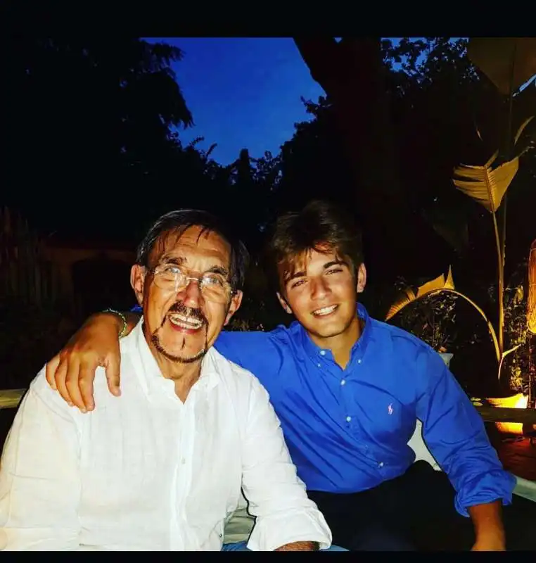 leonardo la russa con il padre ignazio