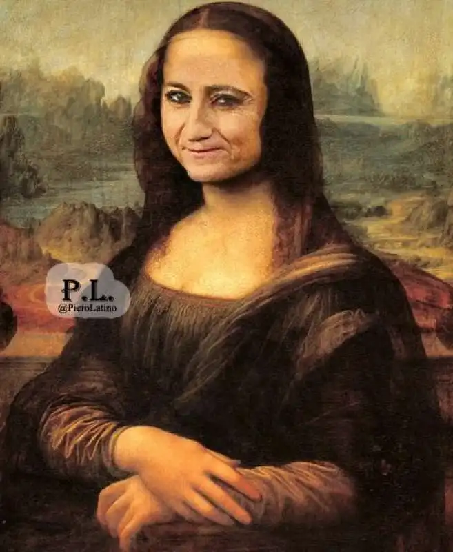 LUCIANA LITTIZZETTO GIOCONDA 