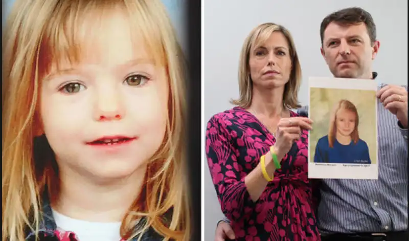 Maddie McCann e i genitori