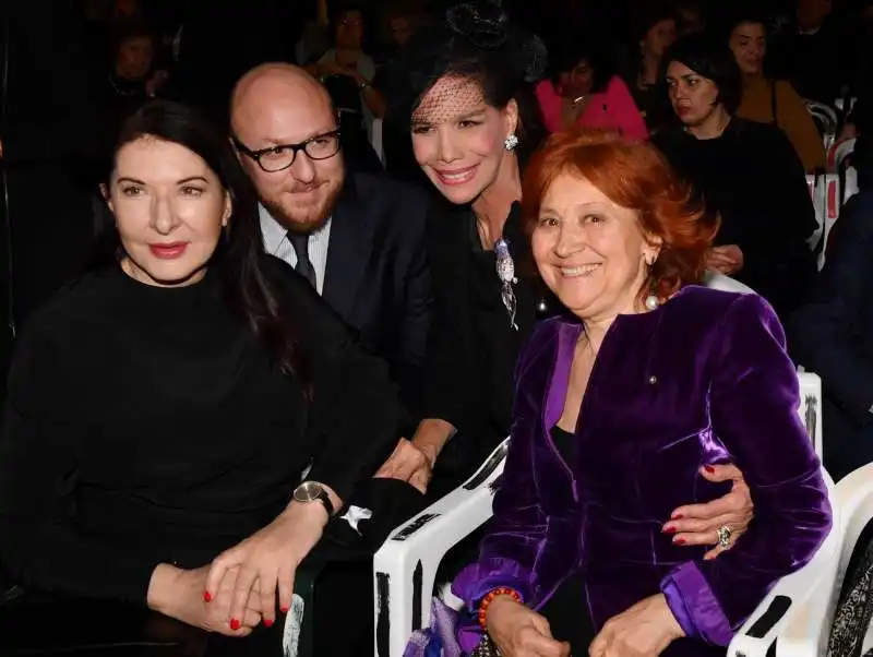 marina abramovic arturo galansino marisela federici giannola nonino