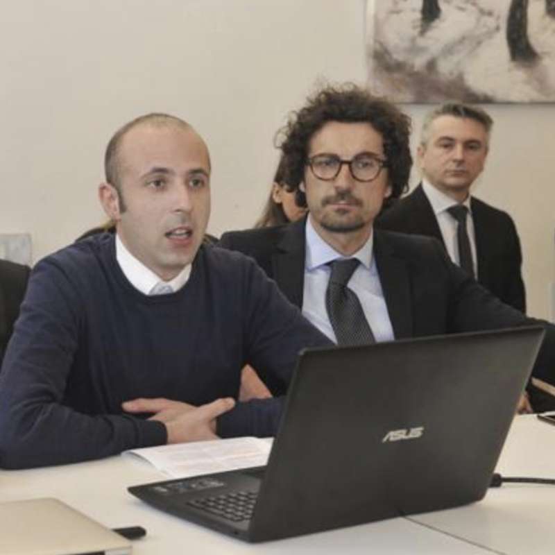 massimo casiraghi con danilo toninelli