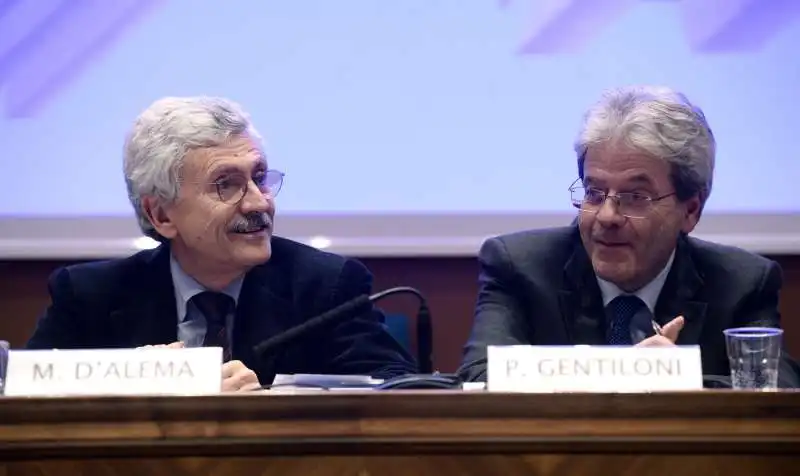 massimo d'alema e paolo gentiloni alla lumsa – convegno sulla seconda repubblica