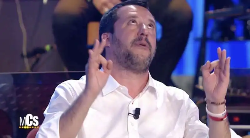 matteo salvini al maurizio costanzo show 20