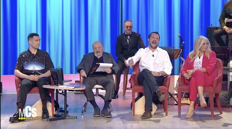 matteo salvini al maurizio costanzo show 24