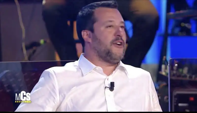 matteo salvini al maurizio costanzo show 26