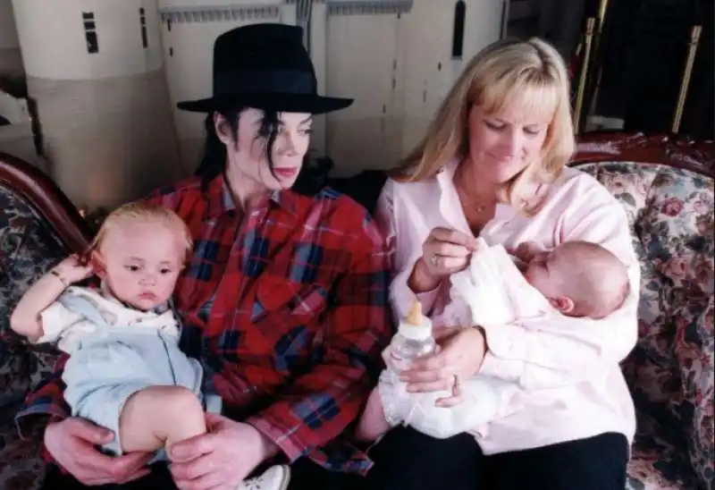 michael jackson, debbie rowe, paris e prince 3