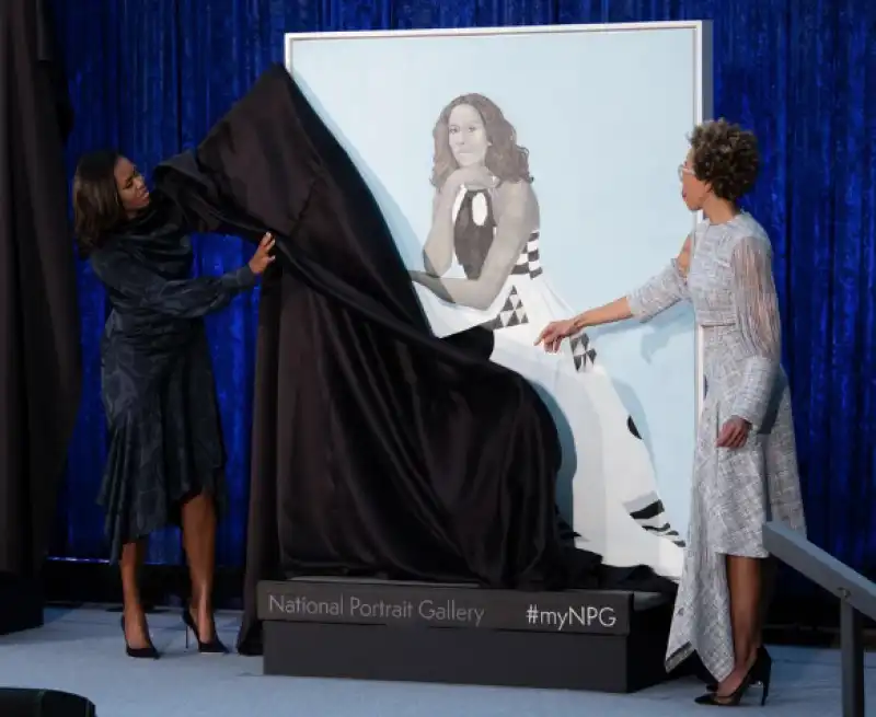 michelle obama “SMITHSONIAN” DI WASHINGTON 