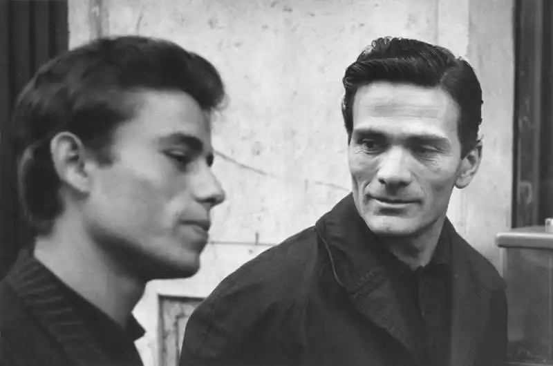 Pasolini nelle periferie di Roma