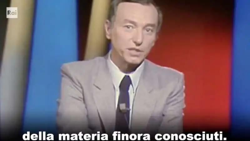 piero angela prima puntata di quark nel 1981   