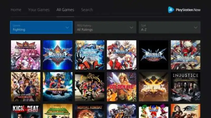 PLAYSTATION NOW     