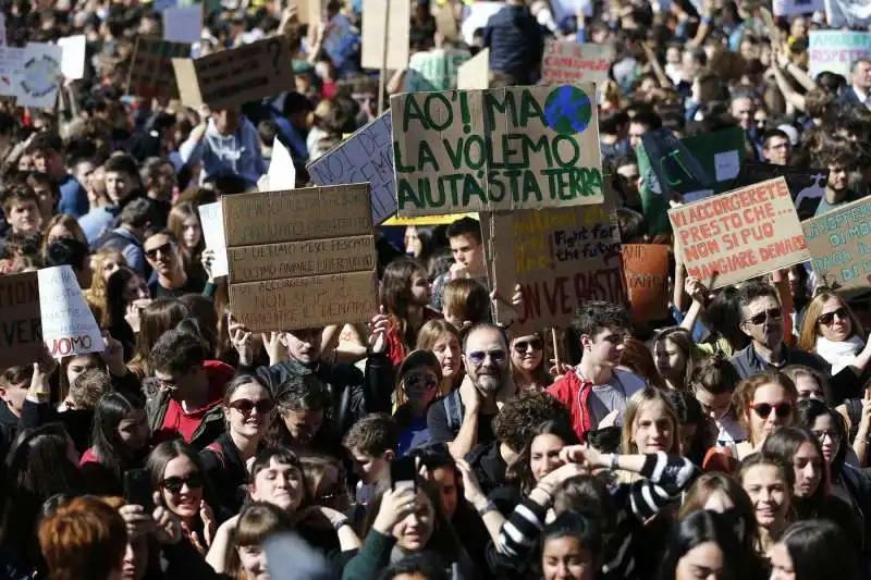 roma   corteo per l'ambiente   fridaysforfuture 27