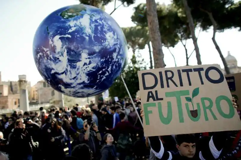 roma   corteo per l'ambiente   fridaysforfuture 30