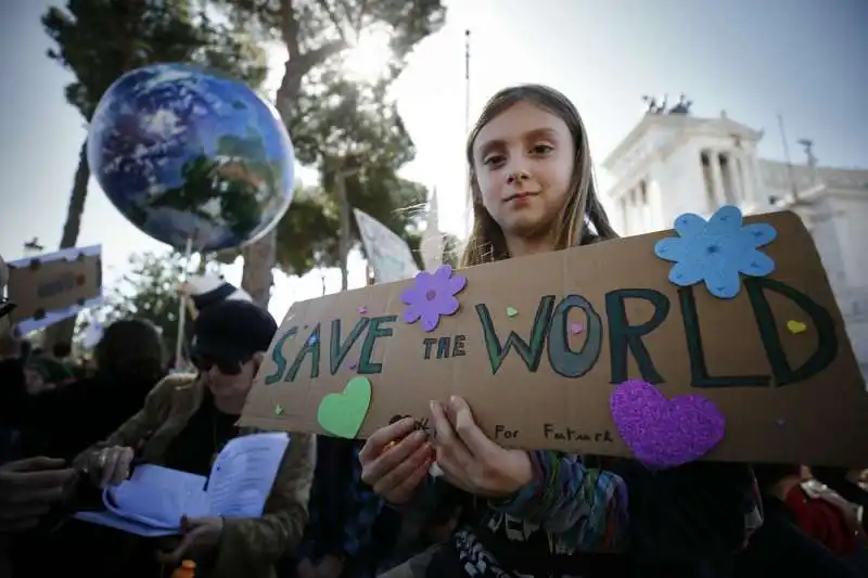 roma   corteo per l'ambiente   fridaysforfuture 31