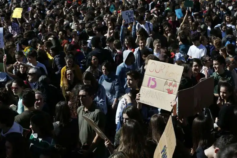 roma   corteo per l'ambiente   fridaysforfuture 38