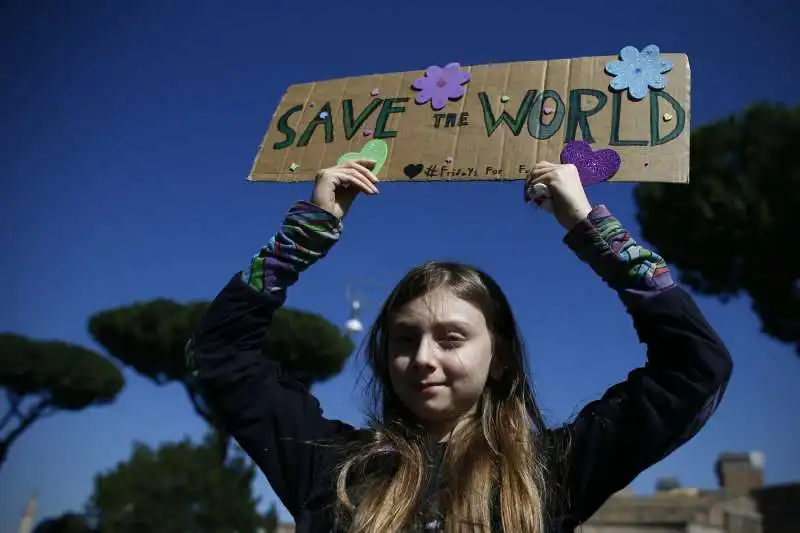 roma   corteo per l'ambiente   fridaysforfuture 5