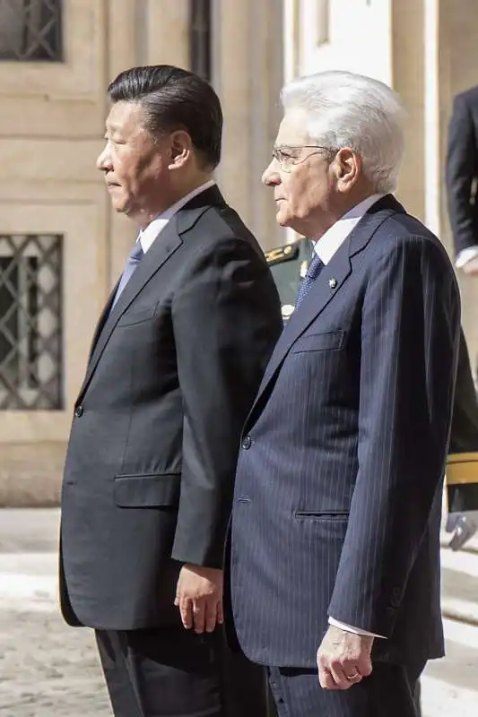 sergio mattarella  xi jinping