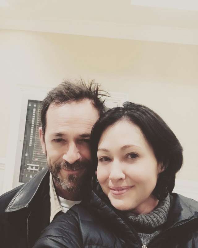 shannen doherty e luke perry 1