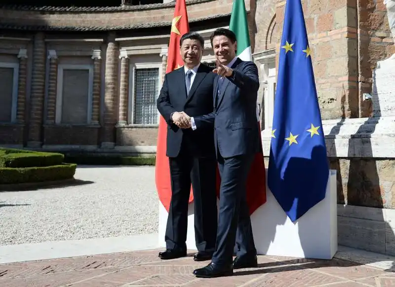 xi jinping giuseppe conte