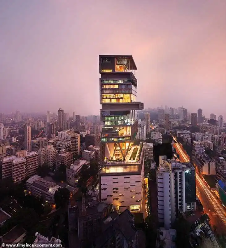 anil ambani antilia tower