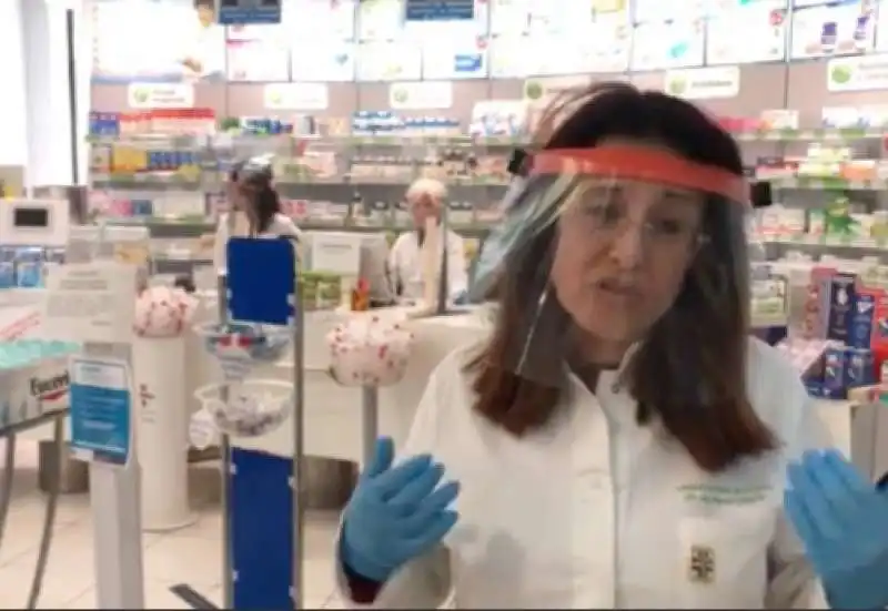 APPELLO DI UNA FARMACISTA DI ROMA