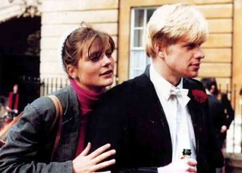 boris johnson e allegra mostyn owen