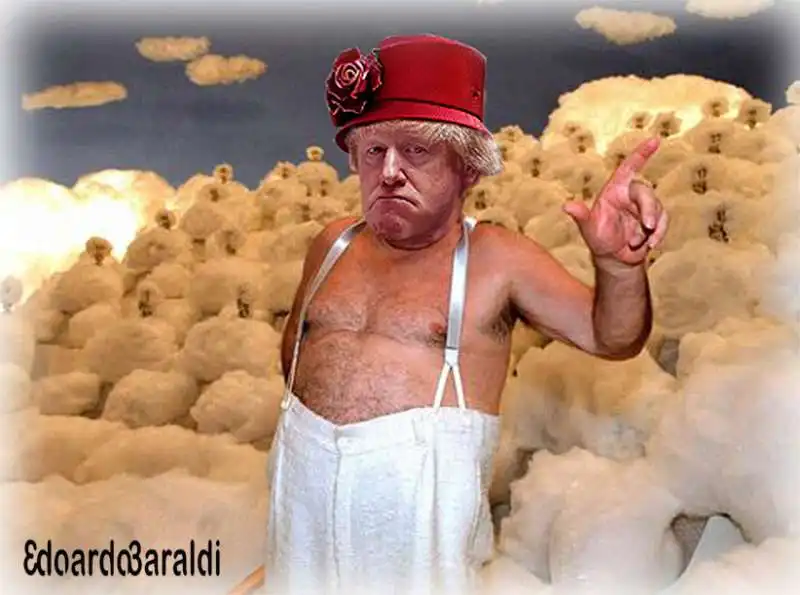 boris johnson immunita di gregge