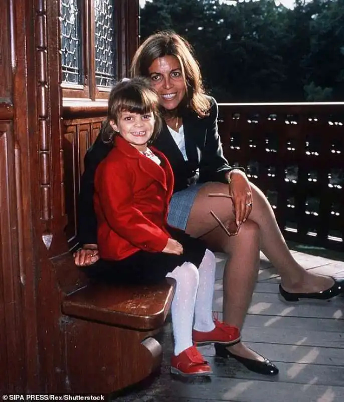 christina onassis e la figlia athina