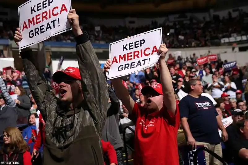 comizio di donald trump in south carolina