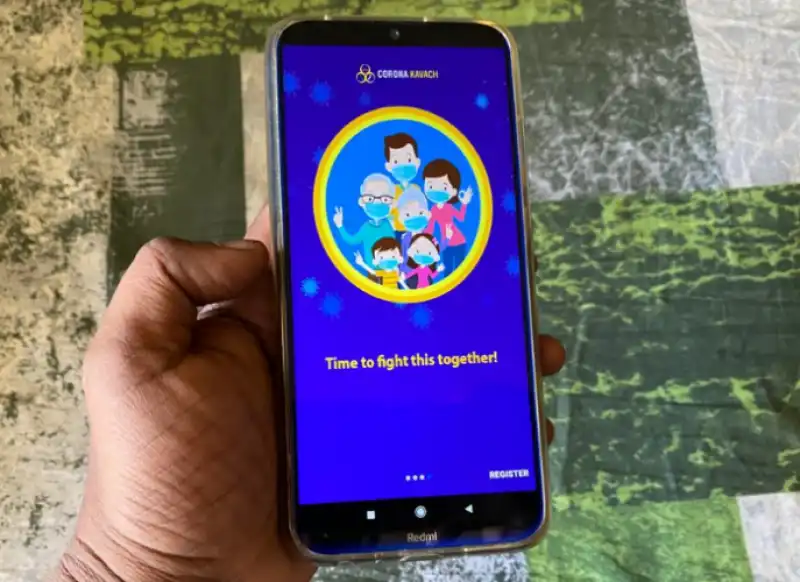 corona kavach   app indiana 