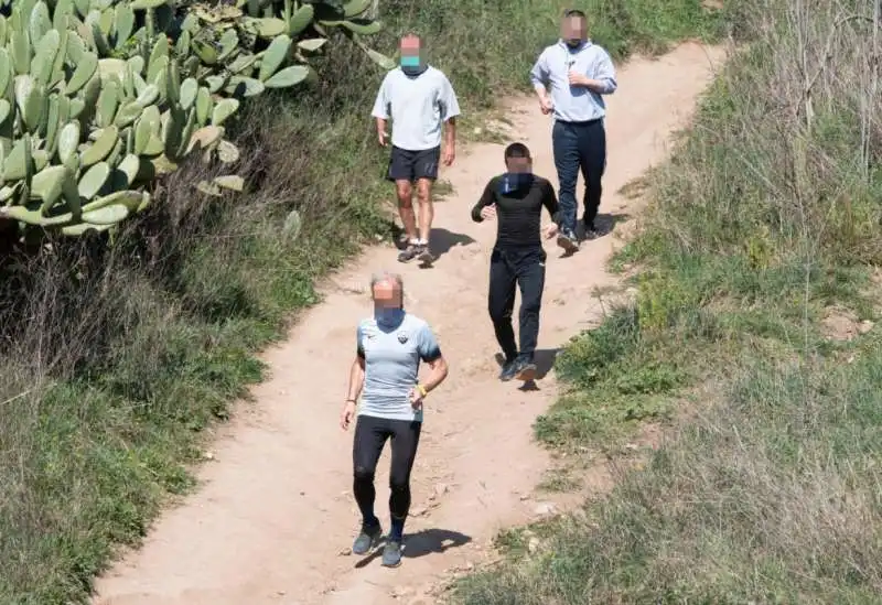 coronavirus, parco della caffarella di roma 5