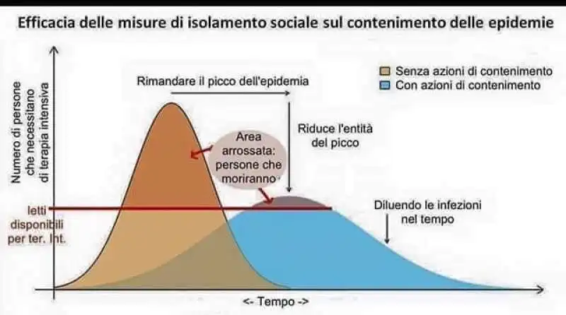 EFFICACIA DELLE MISURE DI ISOLAMENTO SOCIALE SUL CONTENIMENTO DELLE EPIDEMIE