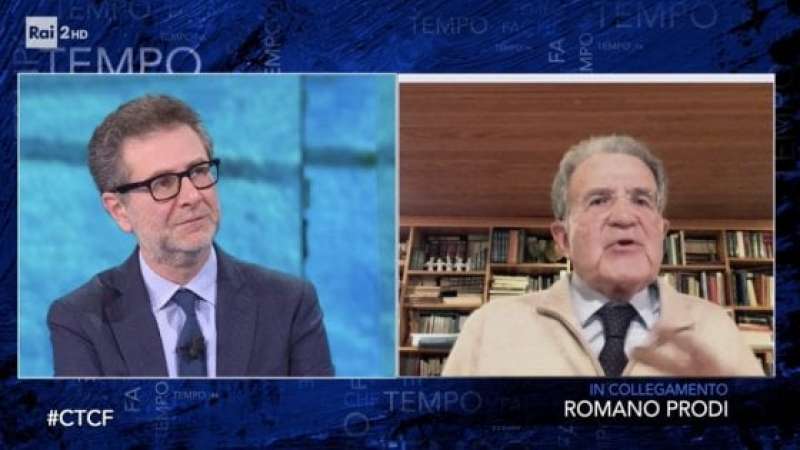 FABIO FAZIO E ROMANO PRODI