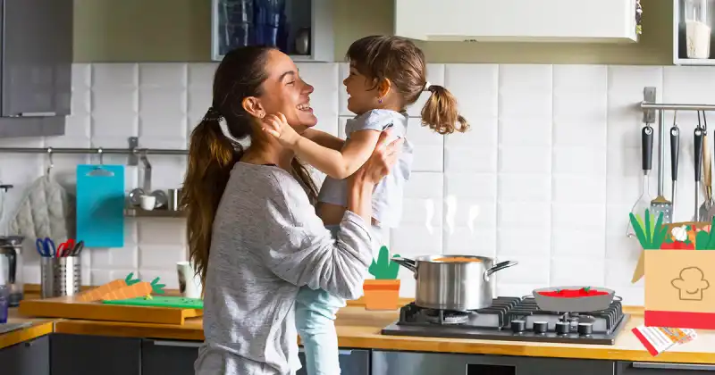 famiglia in cucina 3