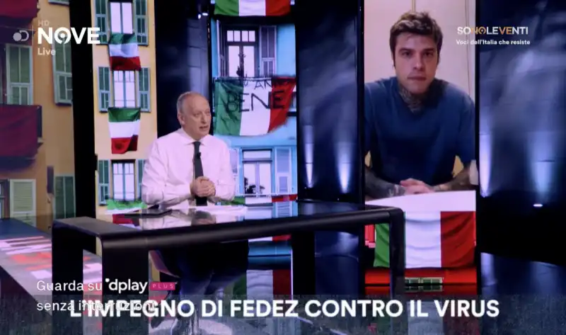 fedez ospite di peter gomez a sono le venti 1