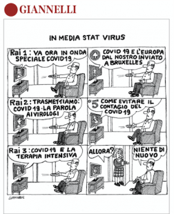 GIANNELLI – IN MEDIA STAT VIRUS