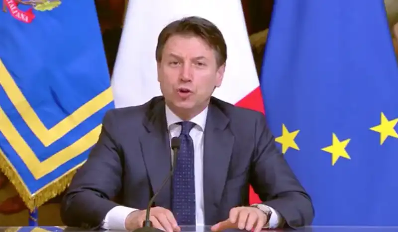 giuseppe conte in diretta facebook