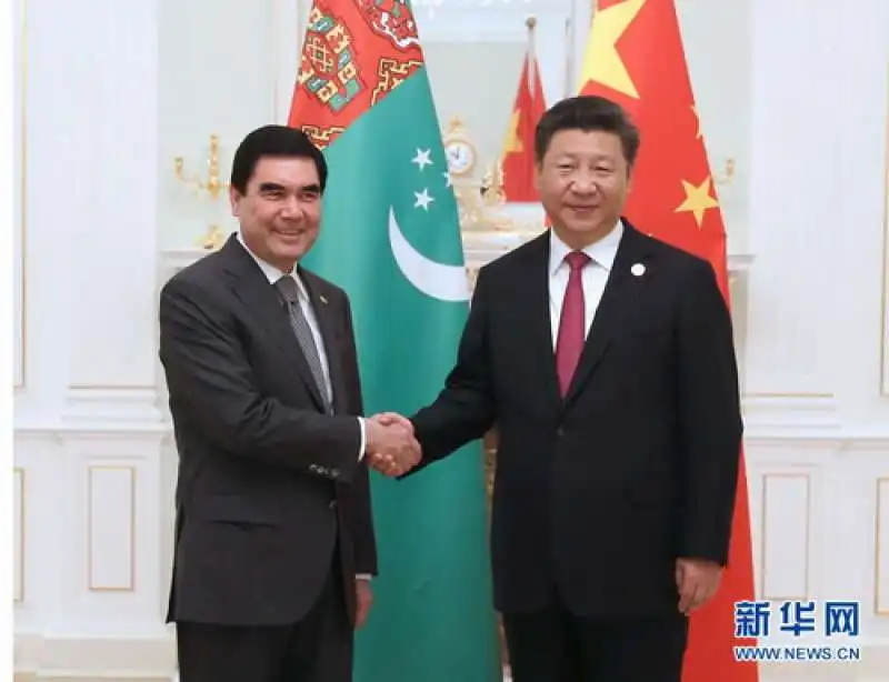 gurbanguly berdymuhamedov e xi jinping