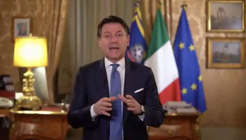 il videomessaggio di giuseppe conte sul coronavirus 2