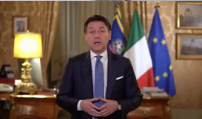 il videomessaggio di giuseppe conte sul coronavirus 6