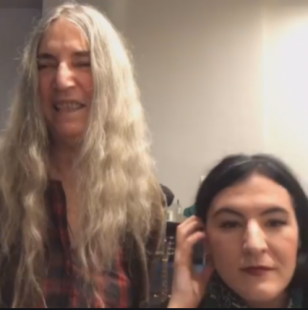 PATTI SMITH E LA FIGLIA OMAGGIANO L'ITALIA