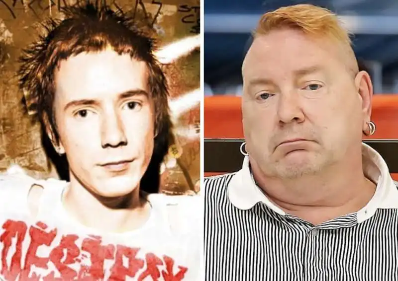 johnny rotten prima dopo