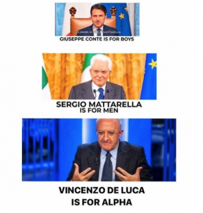 meme su vincenzo de luca e il pugno di ferro sul coronavirus 5