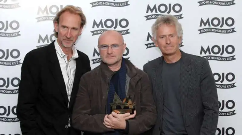 phil collins, tony banks, mike rutherford 1