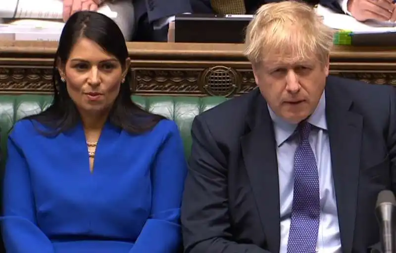 priti patel boris johnson