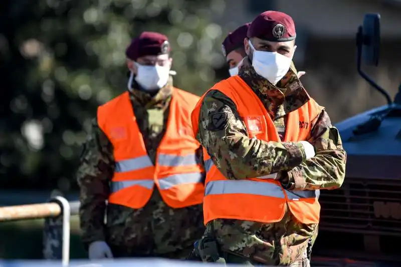 quarantena e posti di blocco a vo' euganeo 7