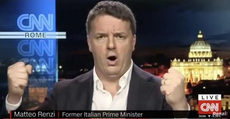 Renzi alla Cnn