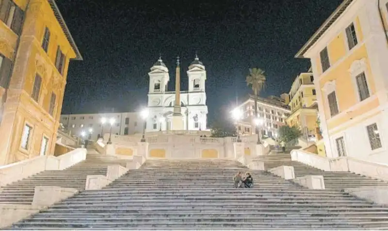 roma deserta per il coronavirus 1